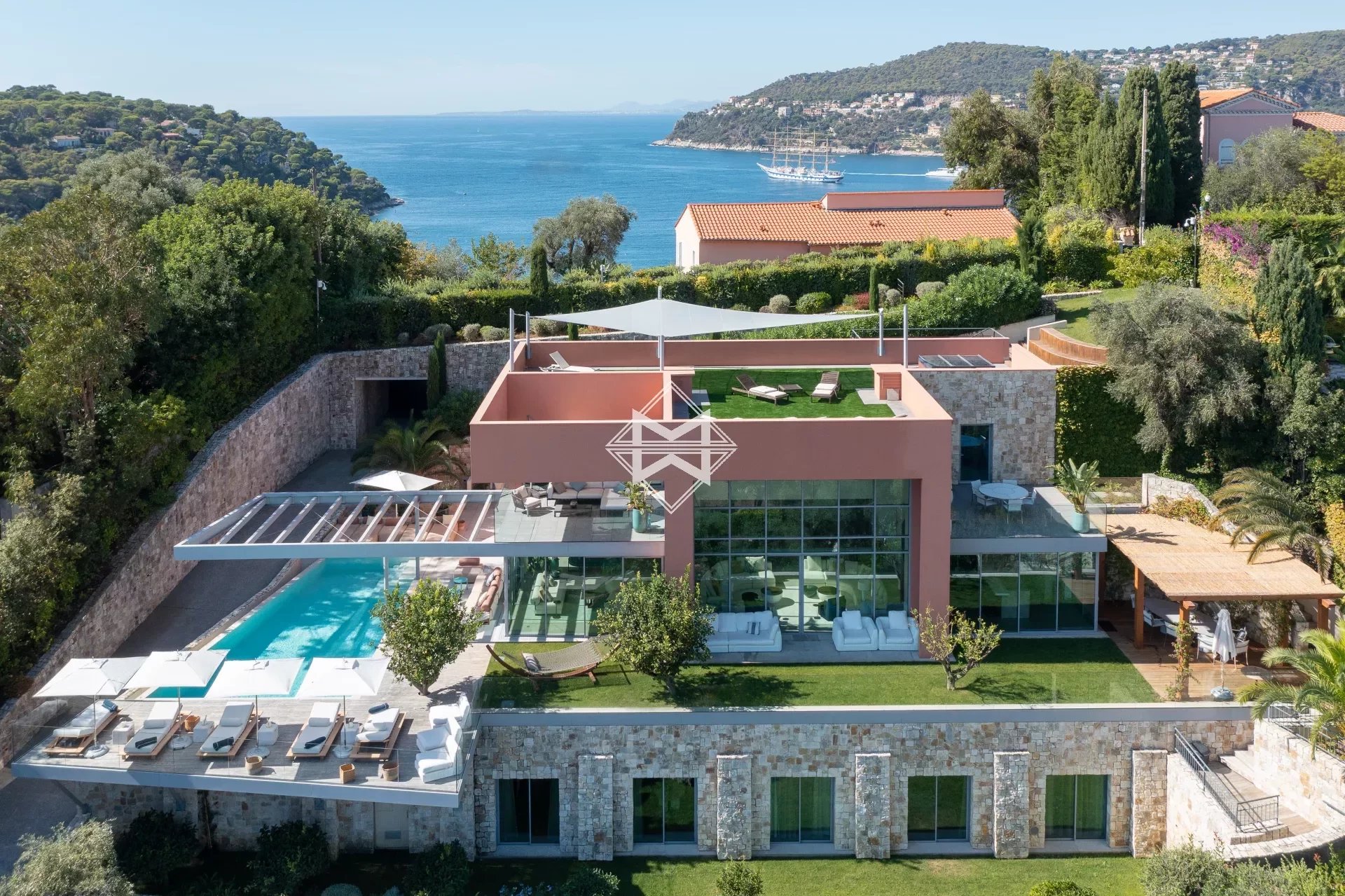 Villa zur Miete provisionsfrei 10 Zimmer 850 m²<br/>Wohnfläche 3.300 m²<br/>Grundstück Saint-Jean-Cap-Ferrat 06230