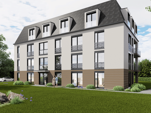 Wohnung zum Kauf - Erstbezug provisionsfrei 402.000 € 2 Zimmer 69,3 m² 3. Geschoss frei ab sofort Schulstraße 1 Ay Senden 89250