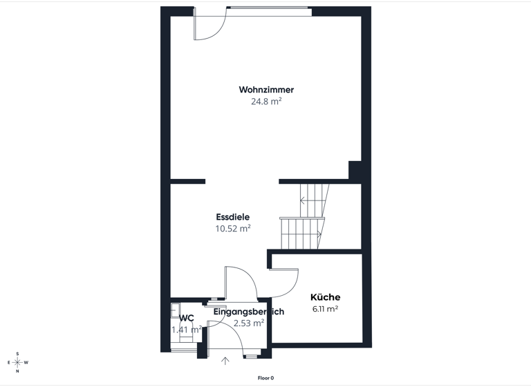 Reihenmittelhaus zum Kauf 289.000 € 4 Zimmer 95,5 m² 200 m² Grundstück Burgdorf 31303