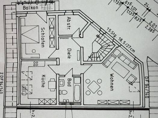 Wohnung zur Miete 1.080 € 3 Zimmer 80 m² Geschoss 1/3 frei ab 01.05.2026 Mechernich 53894