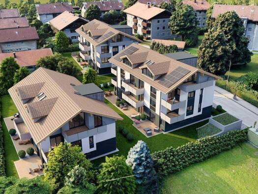 Wohnung zum Kauf - Erstbezug provisionsfrei als Kapitalanlage geeignet 539.000 € 4 Zimmer 82,5 m² Lambergstraße 15 Haslach Traunstein 83278