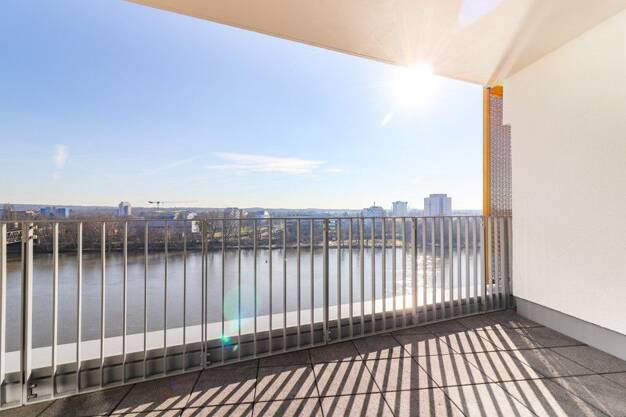 Wohnung zur Miete - Erstbezug 3.099 € 4 Zimmer 138,6 m² 7. Geschoss frei ab 01.08.2025 Gutleutstraße 293 Gutleutviertel Frankfurt-Gutleutviertel 60327