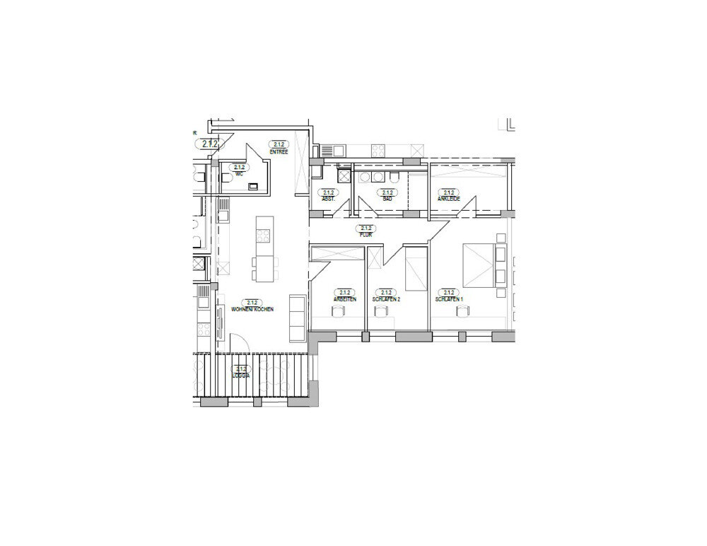 Wohnung zur Miete 1.602 € 4 Zimmer 114,4 m²<br/>Wohnfläche 1.<br/>Geschoss Landau Landau in der Pfalz 76829