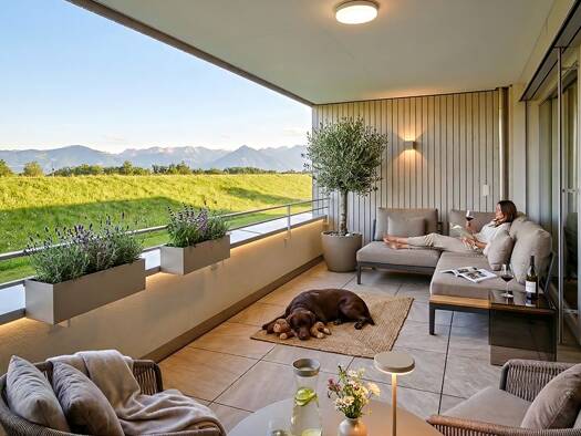 Terrassenwohnung zum Kauf - Erstbezug provisionsfrei 529.000 € 3 Zimmer 79,8 m² 1. Geschoss Seestraße 39 Fußach 6972