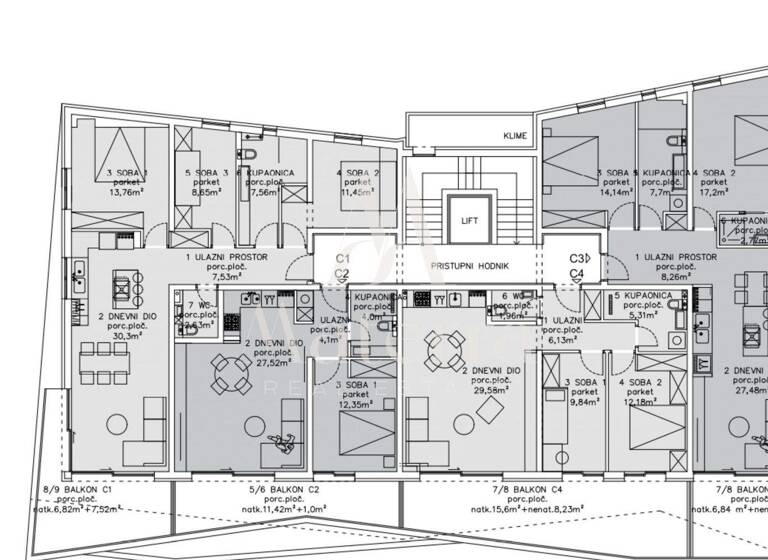 Wohnung zum Kauf 390.000 € 4 Zimmer 2. Geschoss Primosten 22202