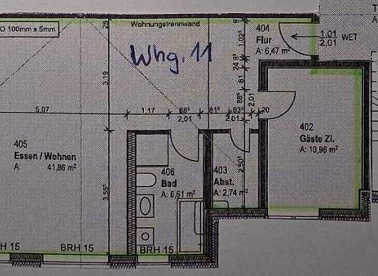 Wohnung zur Miete 955 € 3 Zimmer 86,6 m² frei ab 01.03.2026 Manebach Ilmenau 98693