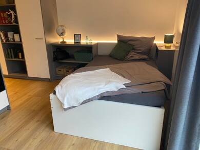 Wohnung zur Miete Wohnen auf Zeit 365 € 1 Zimmer 22 m² frei ab 01.11.2025 Bismarckstraße 45 Altstadt Bayreuth 95444