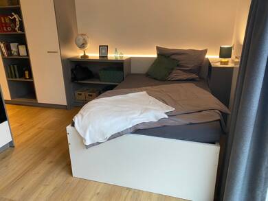 Wohnung zur Miete Wohnen auf Zeit 365 € 1 Zimmer 22 m² frei ab 01.11.2025 Bismarckstraße 45 Altstadt Bayreuth 95444