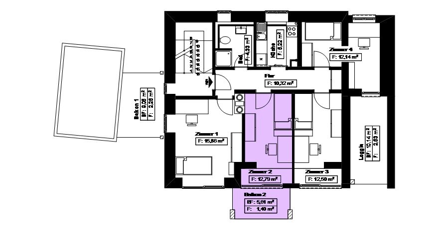 WG-Zimmer zur Miete 500 € 14 m²<br/>Wohnfläche 1.<br/>Geschoss 15.12.2024<br/>Verfügbarkeit Sonnenweg 6 Neukeferloh Grasbrunn 85630