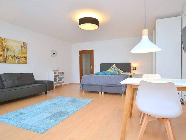 Studio zur Miete Wohnen auf Zeit 1.095 € 1 Zimmer 48 m² frei ab 01.04.2026 Gärten b Wöhrd Nürnberg 90489