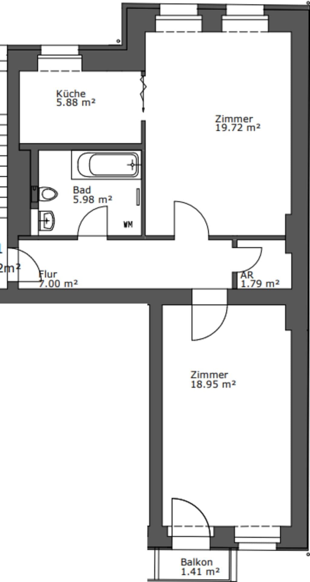 Wohnung zur Miete Wohnen auf Zeit 1.695 € 3 Zimmer 62 m²<br/>Wohnfläche 05.03.2025<br/>Verfügbarkeit Dirschauer Straße Friedrichshain Berlin 10245