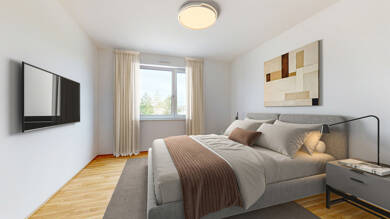 Wohnung zur Miete - Erstbezug 1.240 € 2 Zimmer 55,2 m² 2. Geschoss frei ab sofort Joachim-Biermann-Straße 5 Bockenheim Frankfurt am Main / Bockenheim 60486
