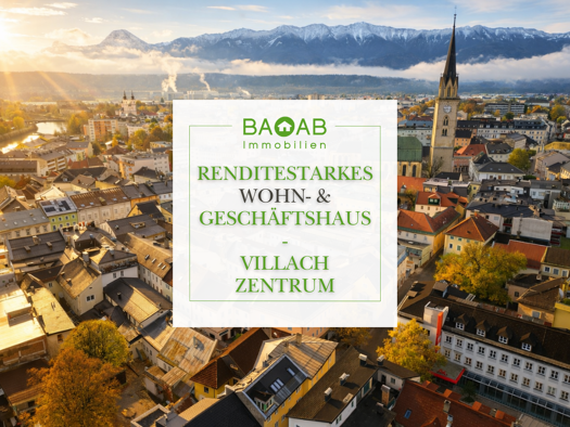 Gewerbeobjekt zum Kauf als Kapitalanlage geeignet 1.080.000 € 622 m² 463 m² Grundstück Innere Stadt Villach 9500