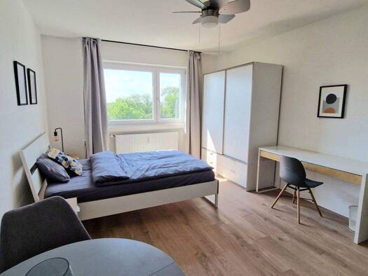 Wohnung zur Miete Wohnen auf Zeit 1.150 € 1 Zimmer 26 m² frei ab 30.06.2026 Mönchfeldstr. 0 Neugereut Stuttgart - Mönchfeld 70378