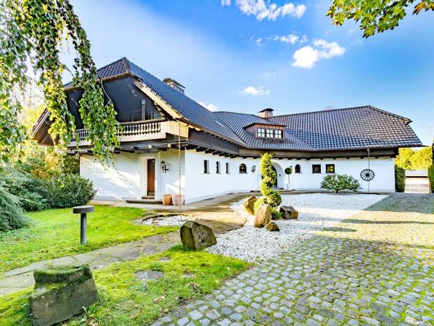 Villa zum Kauf 3.900.000 € 10 Zimmer 722 m² 11.500 m² Grundstück Gladbach Bergisch Gladbach 51465