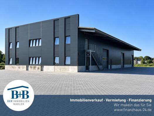 Lagerhalle zum Kauf - Erstbezug 1.395.000 € 1.600 m² Lagerfläche teilbar ab 350 m² Diepholz Diepholz 49356