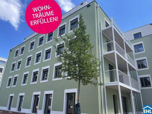 Wohnung zur Miete - Erstbezug 883 € 4 Zimmer 83,1 m² 1. Geschoss Fuchsenstraße Pixendorf 3451