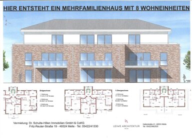 Wohnung zur Miete 825 € 2 Zimmer 83,4 m² EG frei ab sofort Melle - Mitte Melle 49324