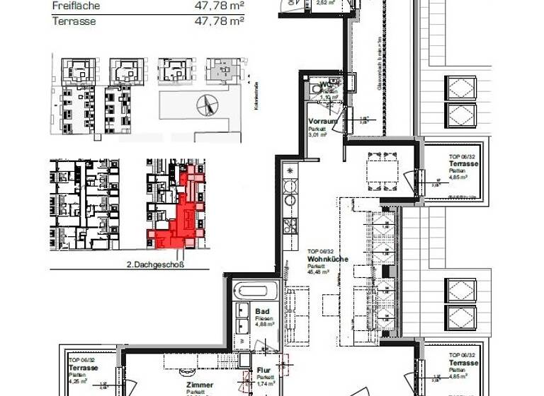Wohnung zur Miete 1.397 € 3 Zimmer 92 m² Koloniestraße 35 Wien 1210