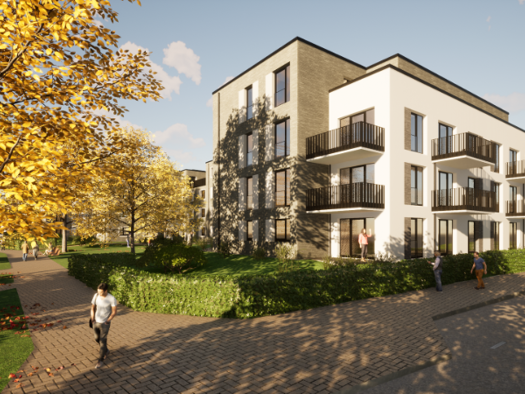 Wohnung zur Miete 1.170 € 2 Zimmer 70,9 m² 1. Geschoss frei ab 01.06.2026 Alter Kirchenweg 28b Harksheide Norderstedt 22844