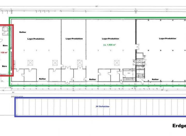 Halle/Industriefläche zur Miete 2.630 m² Lagerfläche Leipheim 89340