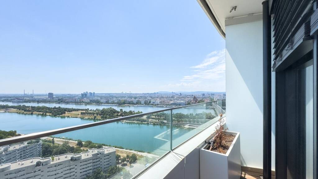 Studio zur Miete - Erstbezug 1.301 € 1 Zimmer 33,1 m² 23. Geschoss Wien 1220