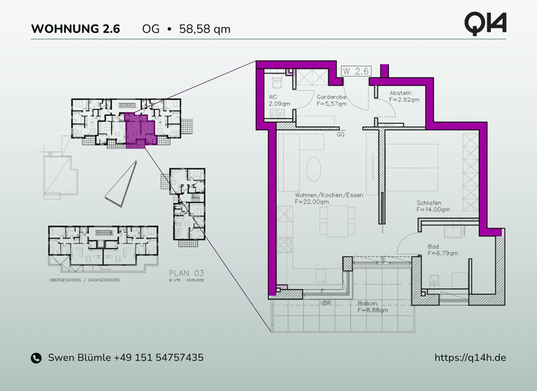Wohnung zum Kauf - Erstbezug provisionsfrei 247.648 € 2 Zimmer 58,3 m² 1. Geschoss frei ab 01.07.2027 Ilztalstraße 14 Hutthurm 94116