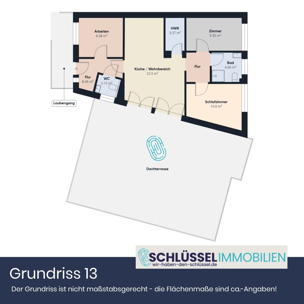 Penthouse zum Kauf 489.000 € 4 Zimmer 111,4 m²<br/>Wohnfläche Ehnern Oldenburg 26121