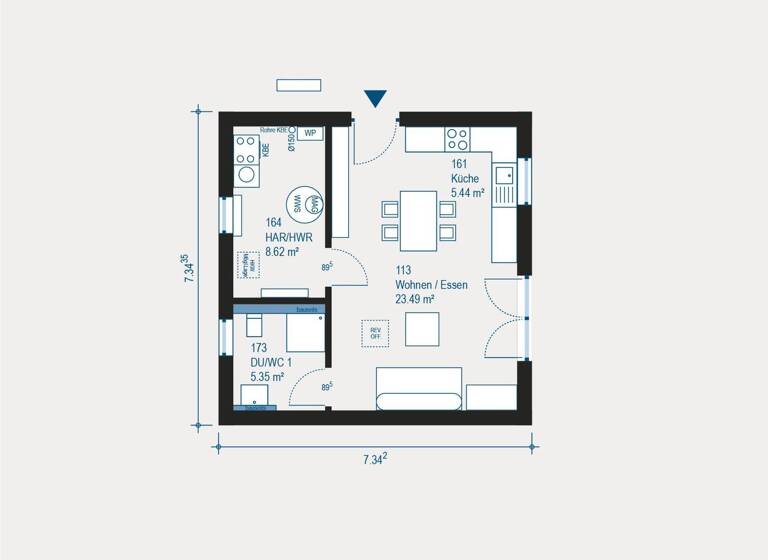 Bungalow zum Kauf provisionsfrei 276.081 € 1 Zimmer 42,9 m² 285 m² Grundstück Einöllen 67753