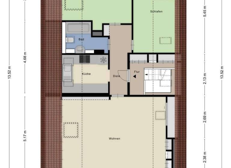WG-Zimmer zum Kauf 169.000 € 3,5 Zimmer 71,3 m² Pregelstraße 12 Bergerhausen Essen 45136