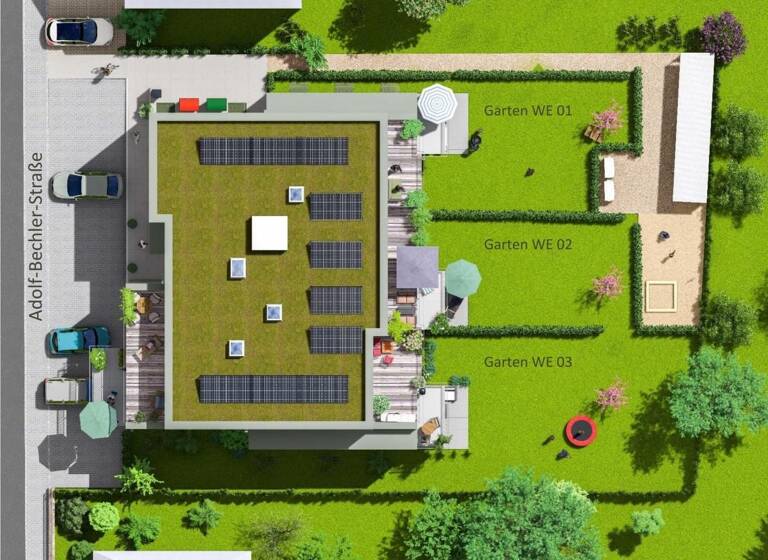 Wohnung zum Kauf - Erstbezug provisionsfrei 649.500 € 4 Zimmer 119 m² Adolf-Bechler-Str. 15 Malsch 76316