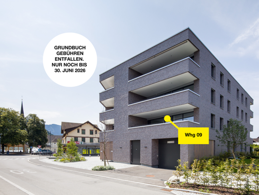 Terrassenwohnung zum Kauf - Erstbezug 522.000 € 3 Zimmer 73,2 m² 1. Geschoss Sebastianstraße 1 Feldkirch 6800