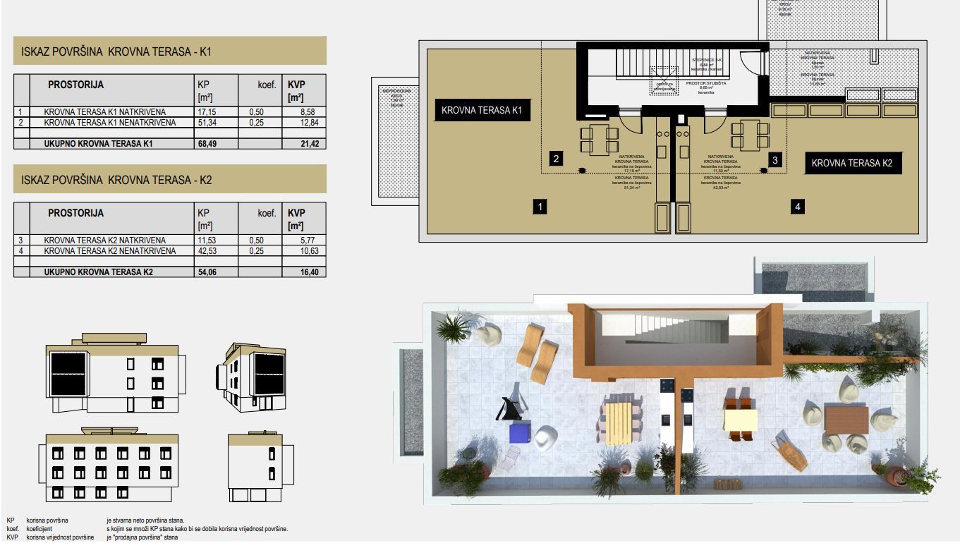 Wohnung zum Kauf 355.200 € 3 Zimmer 111 m²<br/>Wohnfläche 2.<br/>Geschoss Plovanija