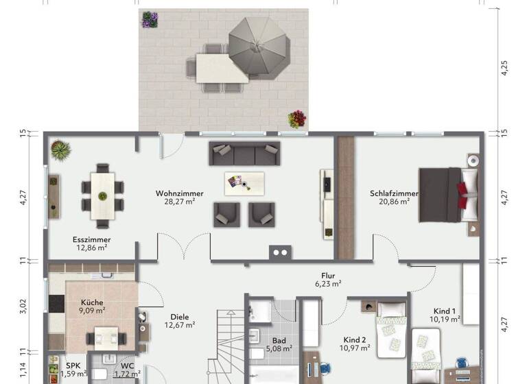 Einfamilienhaus zum Kauf 449.000 € 7 Zimmer 125,7 m² 1.350 m² Grundstück Ashausen Stelle 21435