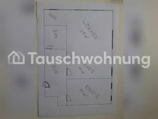 Wohnung zur Miete Tauschwohnung 500 € 3 Zimmer 77 m² 4. Geschoss Leipzig 04275