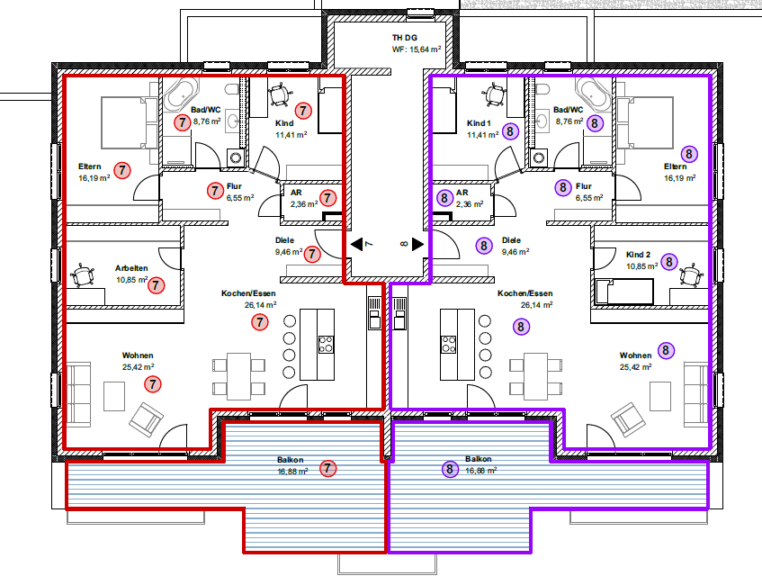 Wohnung zum Kauf provisionsfrei als Kapitalanlage geeignet 629.000 € 4 Zimmer 134 m²<br/>Wohnfläche Hartschmiedenweg 4 Neustadt Neustadt an der Aisch 91413