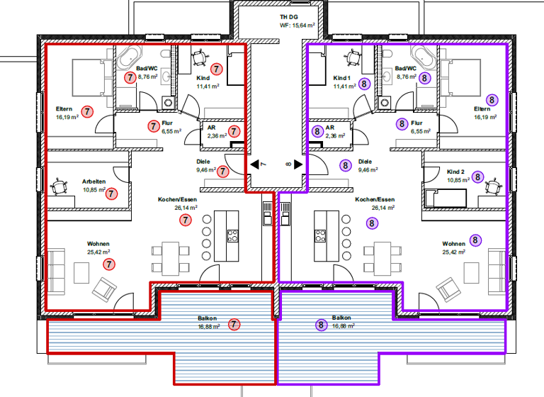 Wohnung zum Kauf provisionsfrei als Kapitalanlage geeignet 629.000 € 4 Zimmer 134 m²<br/>Wohnfläche Hartschmiedenweg 4 Neustadt Neustadt an der Aisch 91413