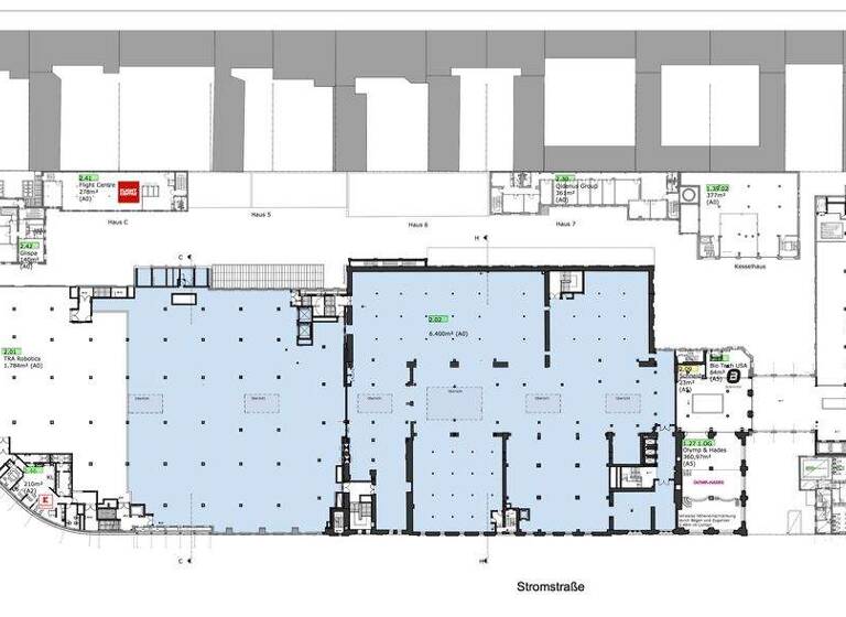 Bürogebäude zur Miete 18.330 m² Bürofläche teilbar ab 500 m² Moabit Berlin 10559
