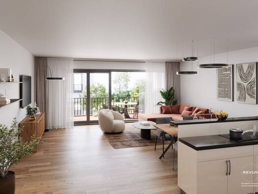 Wohnung zum Kauf provisionsfrei als Kapitalanlage geeignet 306.900 € 2 Zimmer 55,8 m² Tüßling 84577