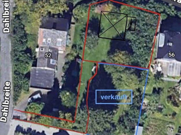 Grundstück zum Kauf provisionsfrei 145.000 € 511,5 m² Grundstück Baugenehmigung vorhanden frei ab sofort Dahlbreite 3 Bösperde Menden 58708