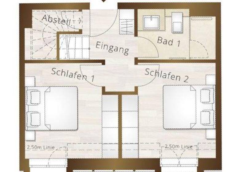 Maisonette zur Miete 2.200 € 3,5 Zimmer 92 m² 6. Geschoss Zentrum-Nordwest Leipzig 04105