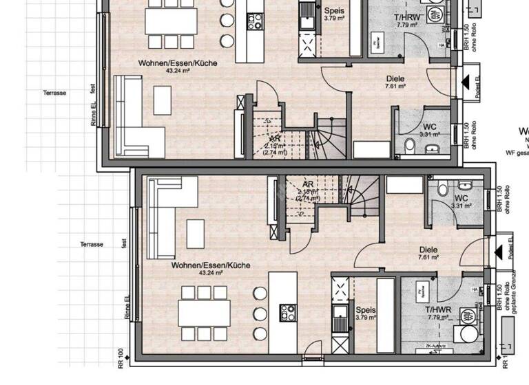 Doppelhaushälfte zum Kauf - Erstbezug provisionsfrei 697.890 € 4,5 Zimmer 133,6 m² 388 m² Grundstück Eichelberg Bayreuth 95448