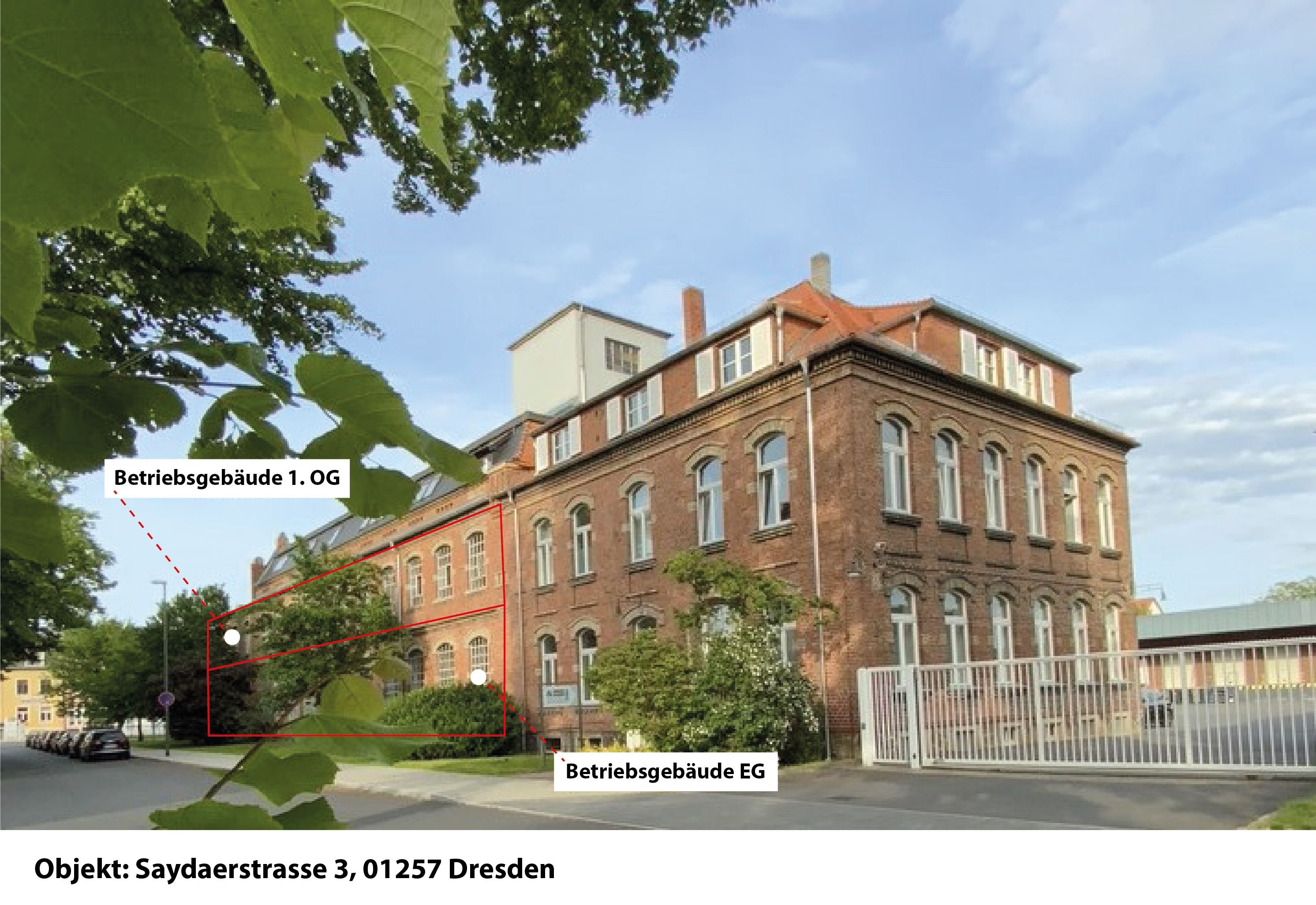 Ausstellungsfläche zur Miete provisionsfrei 7,10 € von 560 m² bis 1.300 m²<br/>Teilbarkeit Saydaerstraße 3 Niedersedlitz (Sosaer Str.) Dresden 01257