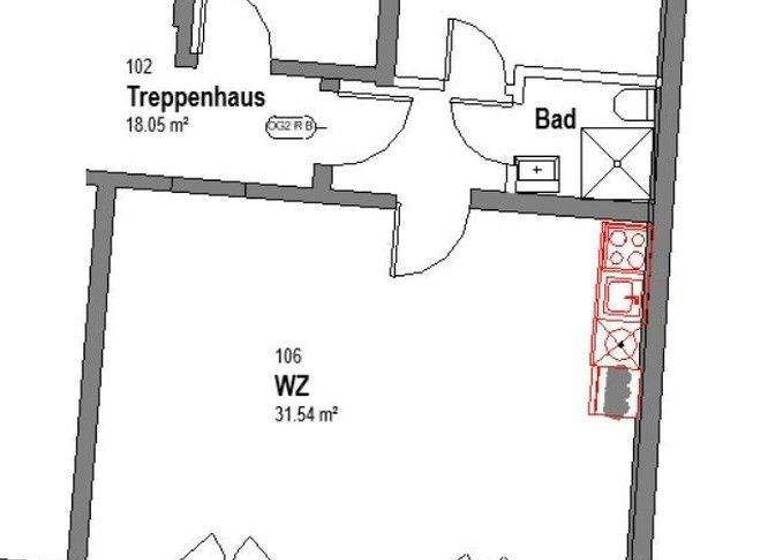 Wohnung zur Miete - Erstbezug 910 € 2 Zimmer 51,5 m² 2. Geschoss Schmidtstraße 8 Rüdesheim am Rhein 65385