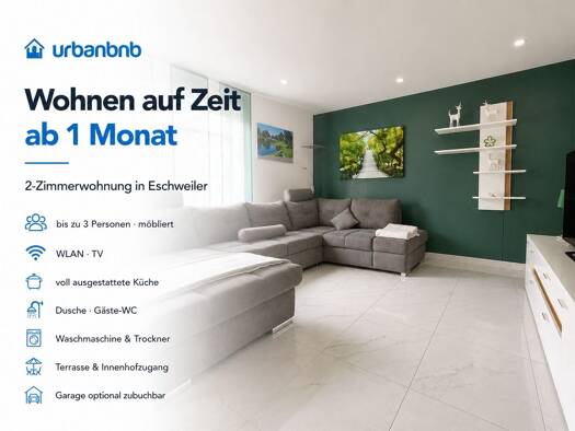 Wohnung zur Miete auf Zeit 1.750 € 2 Zimmer 76 m² frei ab 28.11.2026 Dürener Str. Ost Eschweiler 52249