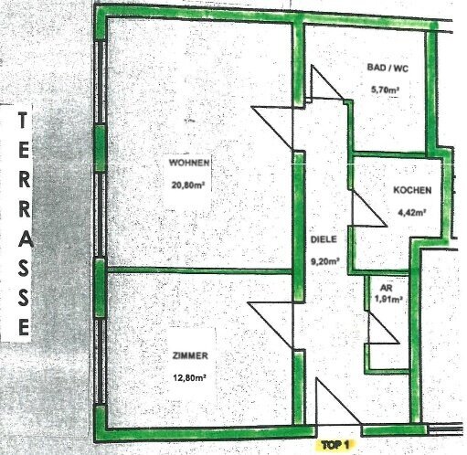 Wohnung zum Kauf 439.000 € 2 Zimmer 54,8 m²<br/>Wohnfläche Innsbruck Innsbruck 6020