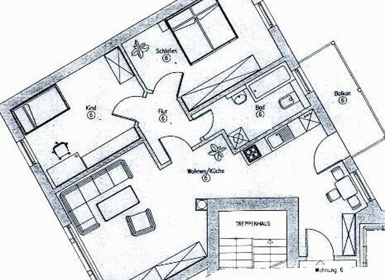 Wohnung zur Miete 599 € 3 Zimmer 82 m²<br/>Wohnfläche 2.<br/>Geschoss 01.07.2025<br/>Verfügbarkeit Eilenburger Str. 82 Delitzsch Delitzsch 04509