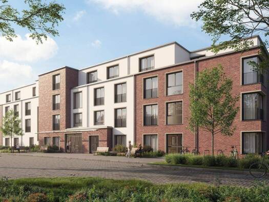 Senioren-Apartment zum Kauf - Neubau provisionsfrei als Kapitalanlage geeignet 227.760 € 1 Zimmer 42,9 m² 12.266 m² Grundstück Freißenbüttel Osterholz-Scharmbeck 27711