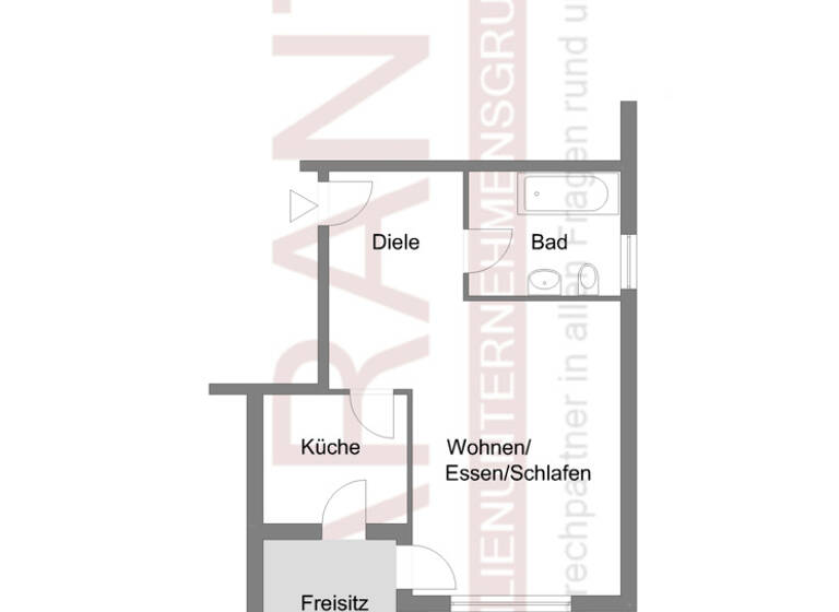 Wohnung zum Kauf 104.800 € 1 Zimmer 34 m²<br/>Wohnfläche Souterrain<br/>Geschoss Bad Saulgau Bad Saulgau 88348