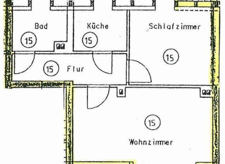 Wohnung zur Miete 649 € 2 Zimmer 43,1 m² frei ab 01.07.2026 Leipziger Straße 32 Böhlitz-Ehrenberg Leipzig / Böhlitz-Ehrenberg 04178